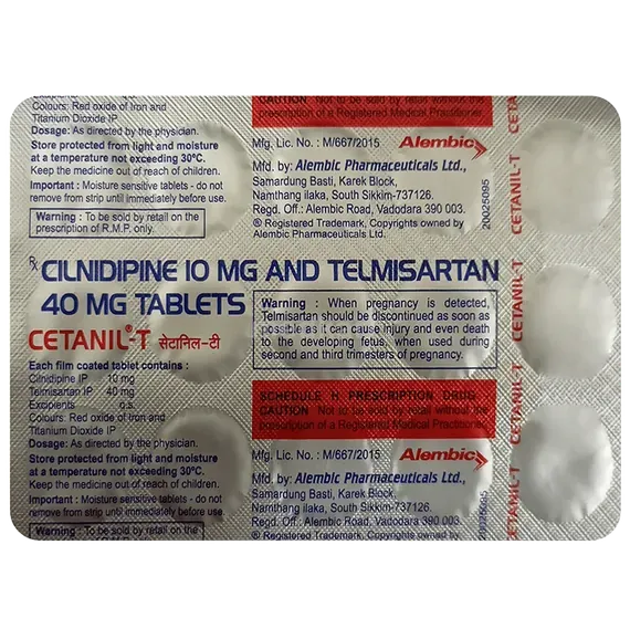 cetanil t 10mg tablet 15's